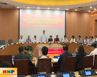 Đoàn đại biểu Quốc hội TP Hà Nội làm việc với các cơ quan trước kỳ họp thứ bảy
